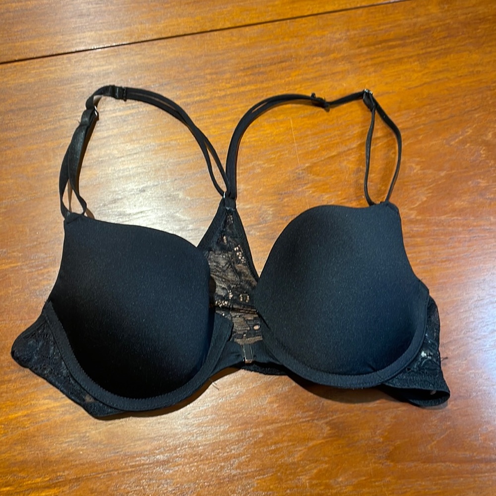 Joe Boxer black padded bra 36C